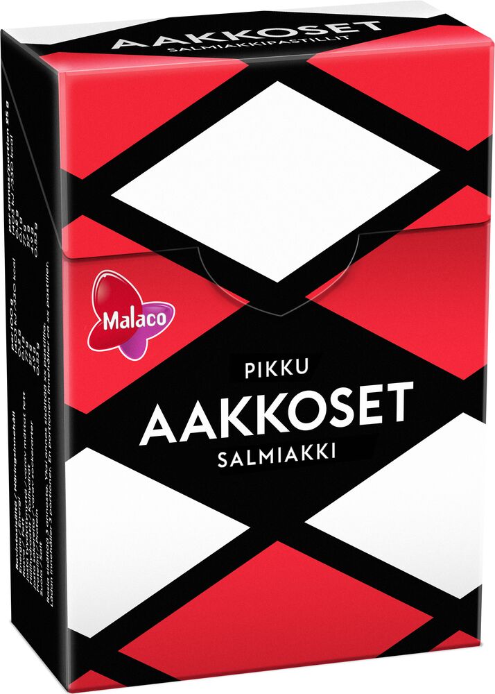 Aakkoset Pikku Salmiakki 75g, 12-Pack - Scandinavian Goods