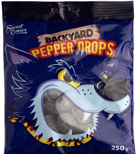 Backyard Pepper Drops 250g, 8-Pack - Scandinavian Goods