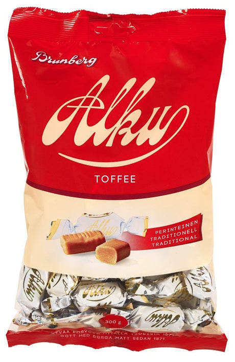 Brunberg Alku Toffee 300g, 8-Pack - Scandinavian Goods