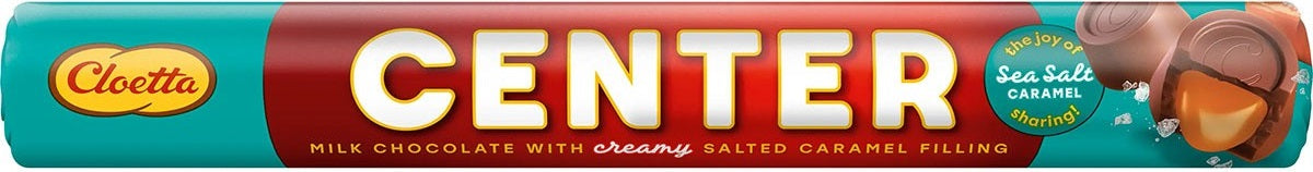 Cloetta Center Seasalt Roll 78g, 36-Pack