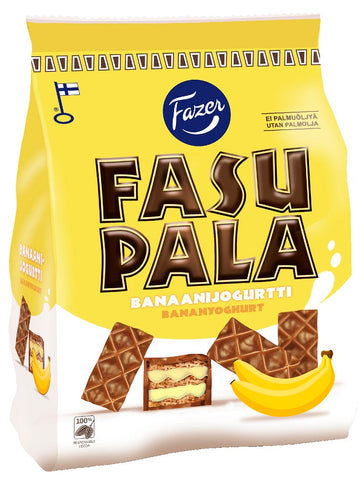 Fasupala Banana Yoghurt 215g, 10-Pack - Scandinavian Goods