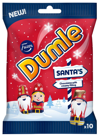 Fazer Dumle Santas 117g, 12-Pack - Scandinavian Goods