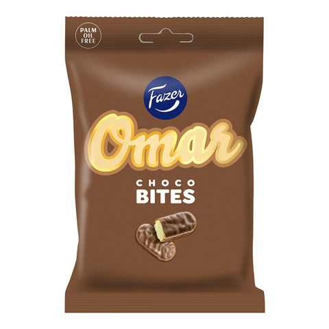 Fazer Omar Choco Bites 120g - Scandinavian Goods