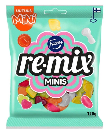 Fazer Remix Minis 120g, 24-Pack - Scandinavian Goods