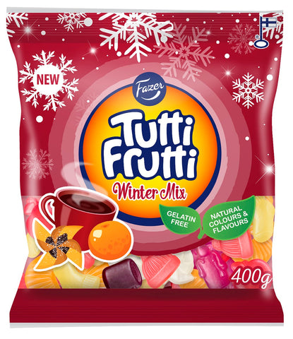 Fazer Tutti Frutti Winter Mix 400g, 5-Pack - Scandinavian Goods