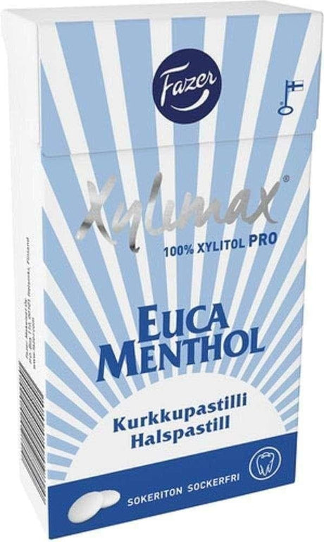 Fazer Xylimax Eucamenthol 38g, 20-Pack - Scandinavian Goods