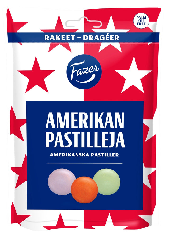 Fazer Amerikan Pastilleja 175g - Scandinavian Goods
