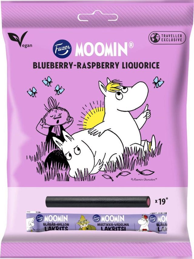 Fazer Moomin Licorice Sticks 400g - Scandinavian Goods