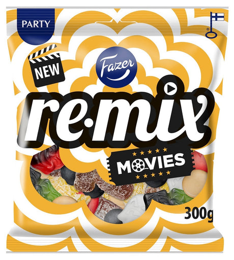 Fazer Remix Movies 300g, 7-Pack - Scandinavian Goods