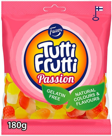 Fazer Tutti Frutti Passion 180g - Scandinavian Goods