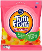 Fazer Tutti Frutti Passion 180g, 21-Pack - Scandinavian Goods