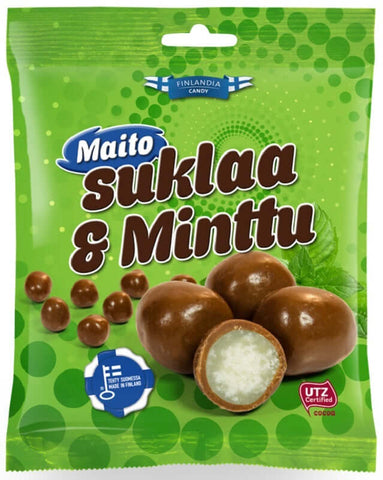 Finlandia Candy Maitosuklaa & Minttu 85g - Scandinavian Goods