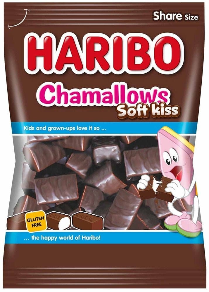 Haribo Chamallows Soft Kiss 200g | German Marshmallows