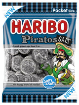 Haribo Piratos Salt 70g, 28-Pack - Scandinavian Goods