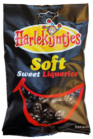 Harlekijntjes Sweet & Soft Licorice 225g - Scandinavian Goods