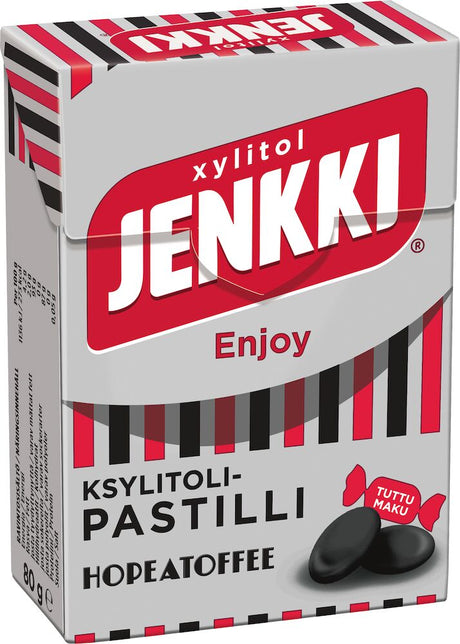 Jenkki Enjoy Hopeatoffee 80g - Scandinavian Goods