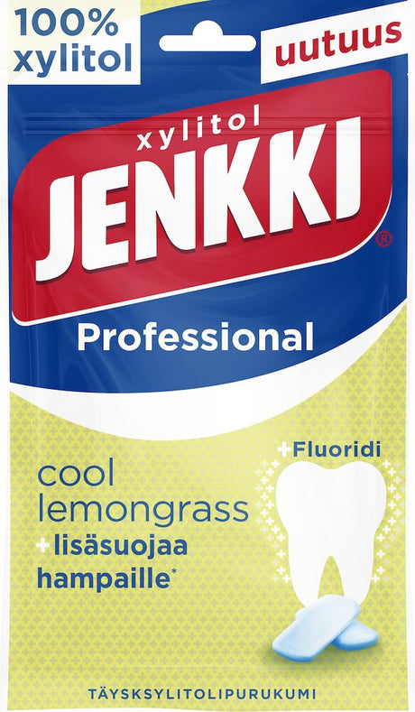 Jenkki Professional Cool Lemongrass 90g, 16-Pack - Scandinavian Goods