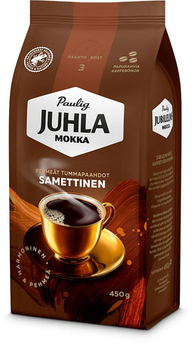 Juhla Mokka Samettinen Coffee Beans 450g - Scandinavian Goods