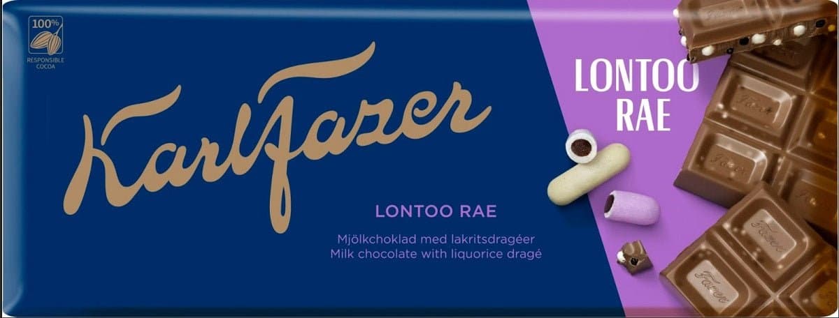 Karl Fazer Liquorice Drage 180g, 22-Pack - Scandinavian Goods