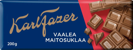 Karl Fazer Creamy Milk Chocolate 200g, 22-Pack  - Scandinavian Goods
