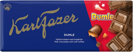 Karl Fazer Dumle Chocolate Bar 180g, 22-Pack - Scandinavian Goods