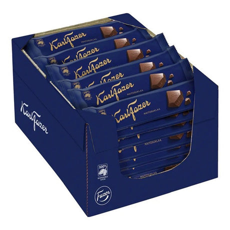 Karl Fazer Milk Chocolate 39g, 35-Pack-1  - Scandinavian Goods