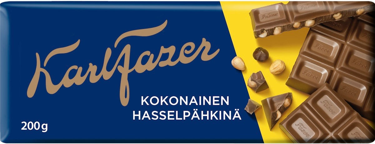 Karl Fazer Whole Hazelnuts 200g - Scandinavian Goods