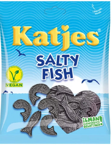 Katjes Salty Fish 110g, 20-Pack - Scandinavian Goods
