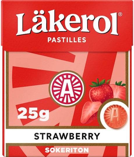 Läkerol Classic Strawberry 25g - Scandinavian Goods