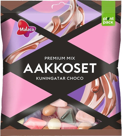 Malaco Aakkoset Kuningatar Choco 280g - Scandinavian Goods