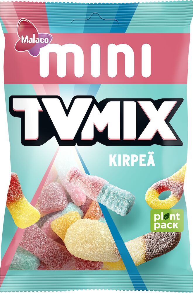 Malaco Mini TV Mix Kirpeä 110g - Scandinavian Goods