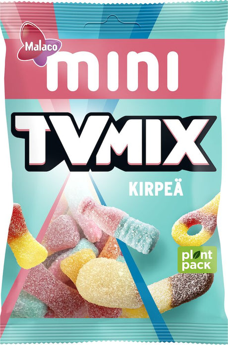 Malaco Mini TV Mix Kirpeä 110g - Scandinavian Goods