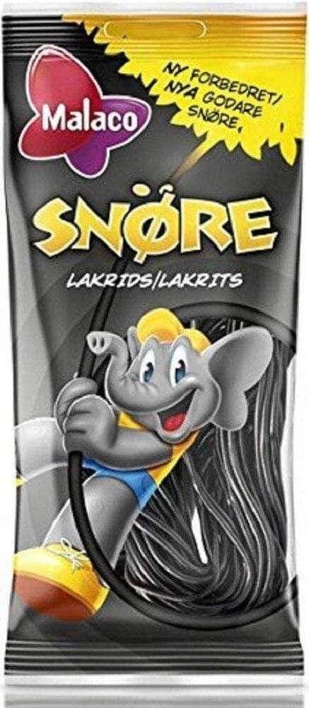 Malaco Snöre lakrits 94g - Scandinavian Goods