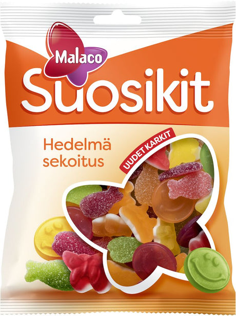 Malaco Suosikit Hedelmä 230g - Scandinavian Goods