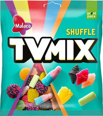 Malaco TV Mix Shuffle 340g, 6-Pack - Scandinavian Goods