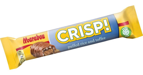 Marabou Crisp! Rice & Toffee 60g, 25-Pack - Scandinavian Goods