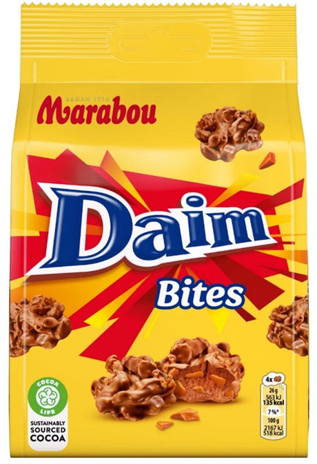 Marabou Daim Bites 145g, 16-Pack - Scandinavian Goods