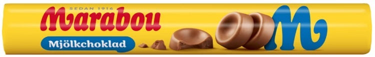 Marabou Milk Chocolate Roll 74g, 28-Pack - Scandinavian Goods