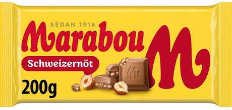 Marabou Schweizernöt 200g, 15-Pack - Scandinavian Goods