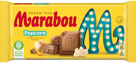 Marabou Popcorn 185g, 16-Pack - Scandinavian Goods