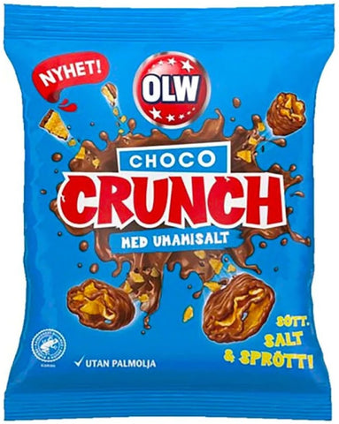 OLW Choco Crunch 90g, 10-Pack - Scandinavian Goods