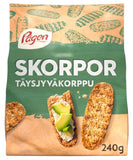 Pågen Skorpor Fullkorn 240g, 8-Pack - Scandinavian Goods