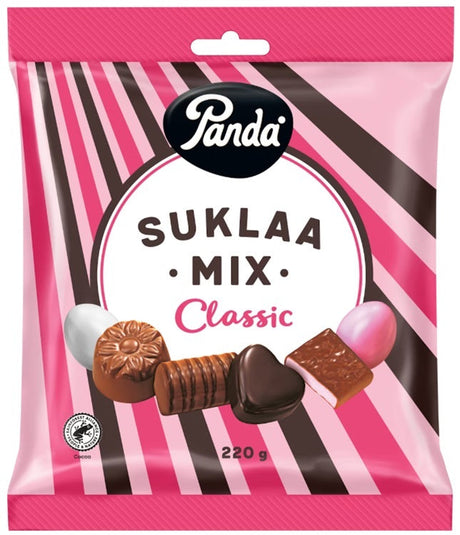 Panda Chocolate Mix Classic 220g, 14-Pack - Scandinavian Goods