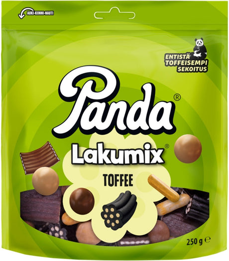 Panda LakuMix Toffee 250g, 18-Pack - Scandinavian Goods