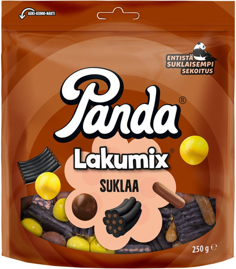 Panda Lakumix Chocolate 250g, 18-Pack - Scandinavian Goods