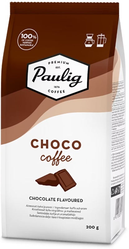 Paulig Choco Ground Filter Coffee 200g, 6-Pack - Scandinavian Goods