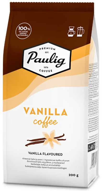 Paulig Vanilla Ground Filter Coffee 200g - Scandinavian Goods