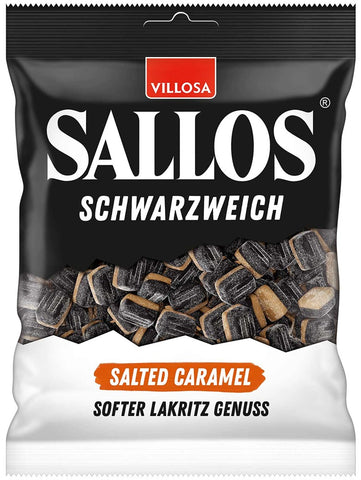 Sallos Black Soft Salted Caramel 200g - Scandinavian Goods