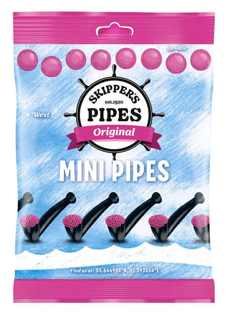 Skipper's Mini Pipes Original 192g, 10-Pack - Scandinavian Goods