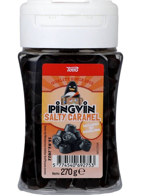 Toms Pingvin Salty Caramel 270g, 6-Pack - Scandinavian Goods